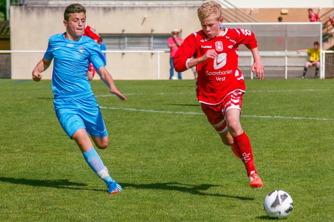 Heggebø kom til Brann-Akademiet som ung gutt. Her fra en kamp i 2014.